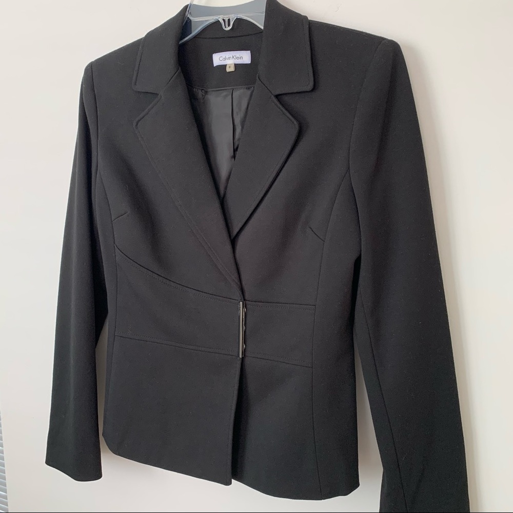 NOT FOR SALE Calvin Klein Stylish Black Jacket Sz 6